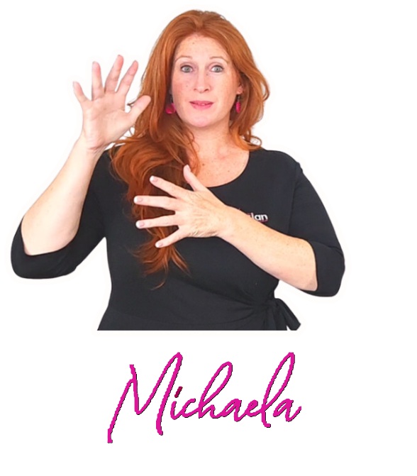 MICHAELA WITH SIGNATURE